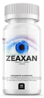 Empaque de Zeaxan, soporte para el cuidado visual